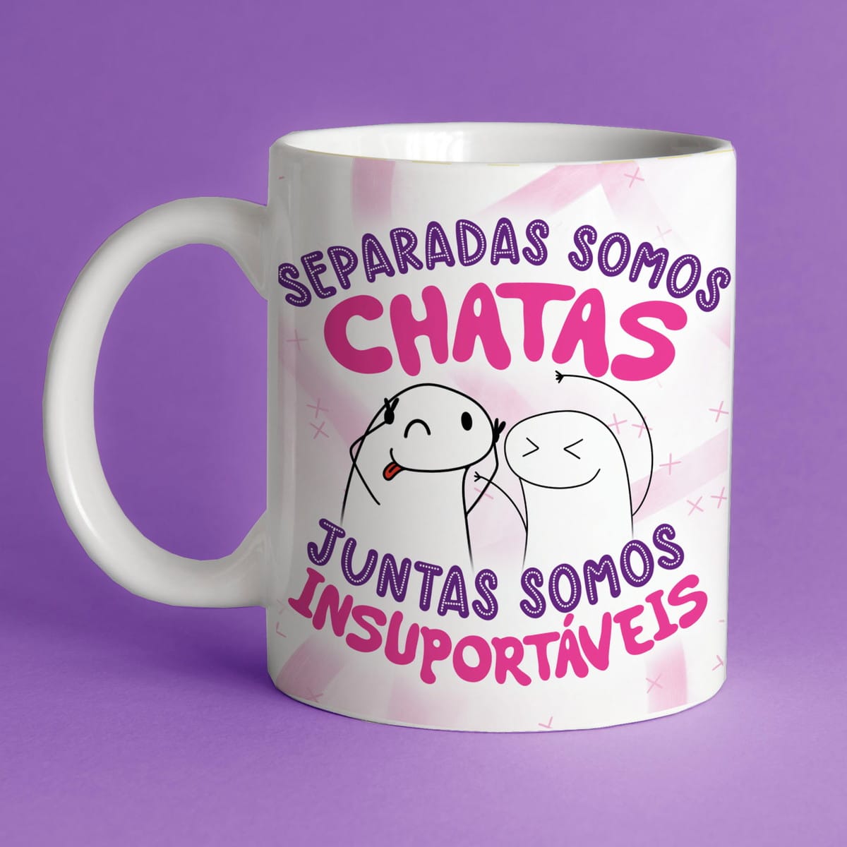 Artes para Caneca Flork Amigas Arquivo Digital 4 Artes para Caneca Flork Amigas Arquivo Digital - Imagem 4