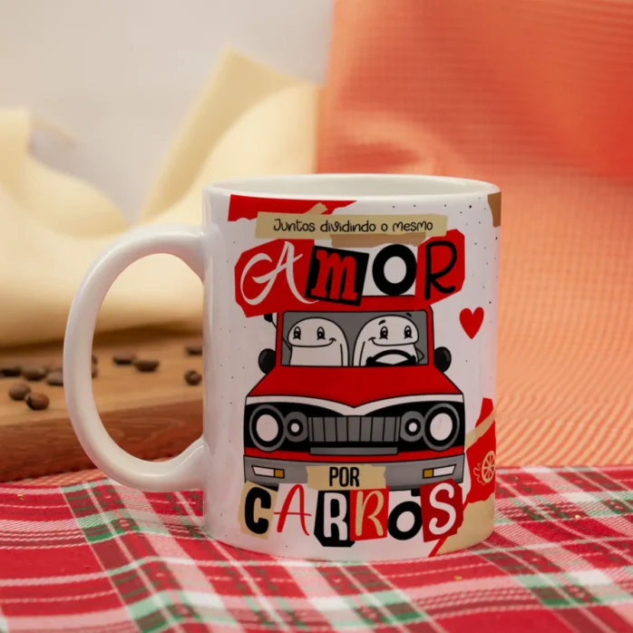 Pacote com 20 Designs para Canecas - Amor e Humor
