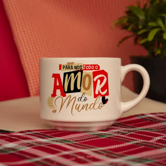 Pacote com 20 Designs para Canecas - Amor e Humor