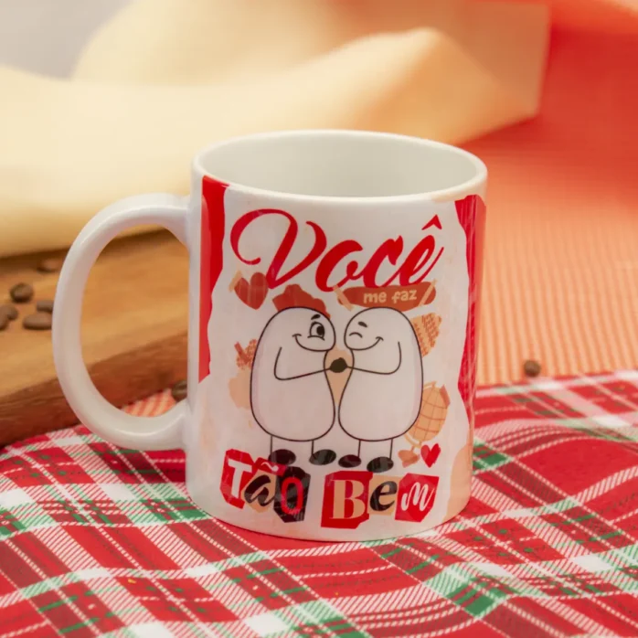 Pacote com 20 Designs para Canecas - Amor e Humor
