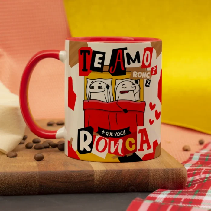 Pacote com 20 Designs para Canecas - Amor e Humor