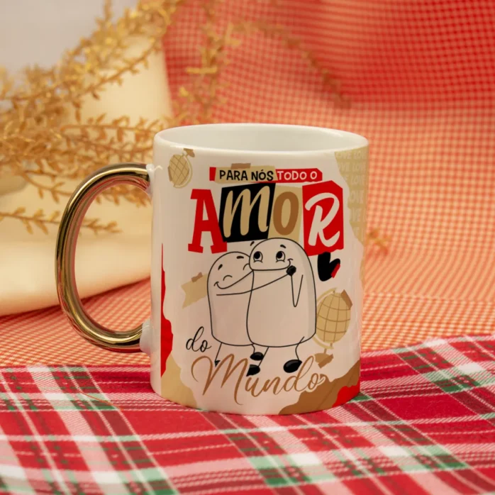 Pacote com 20 Designs para Canecas - Amor e Humor