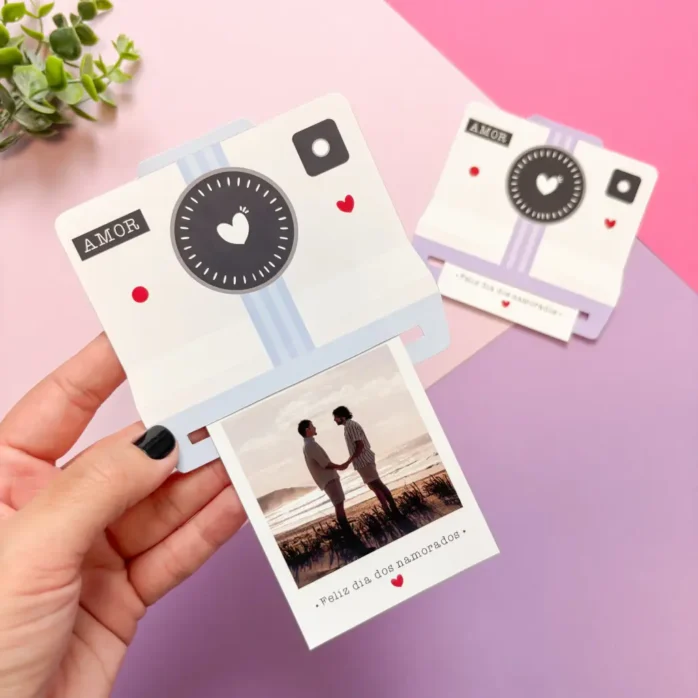 Pacote de Arquivos Polaroid - Especial Dia dos Namorados