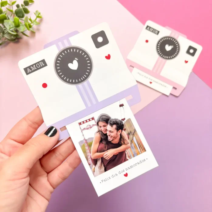 Pacote de Arquivos Polaroid - Especial Dia dos Namorados