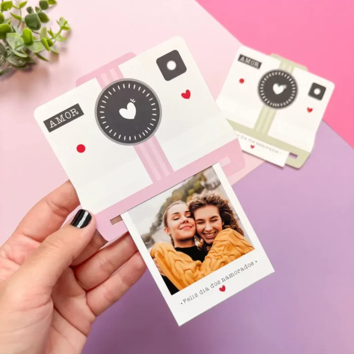 Pacote de Arquivos Polaroid - Especial Dia dos Namorados
