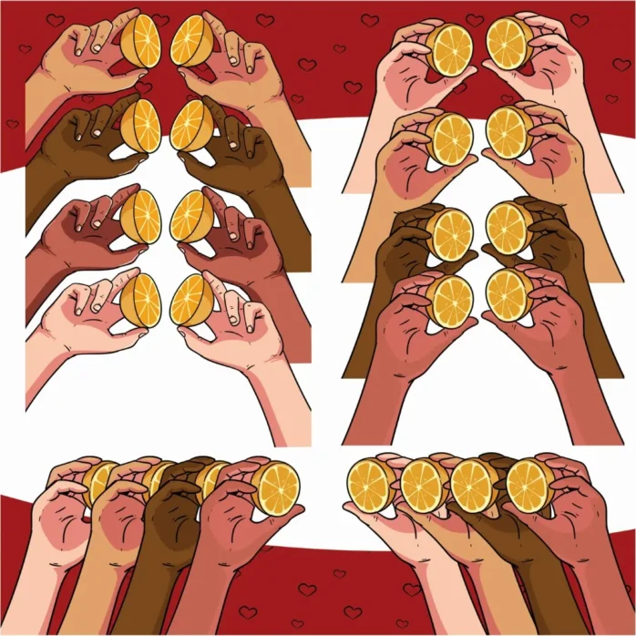 Pacote de Arte para Namorados – Mãos que Falam e Frases