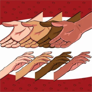 Pacote de Arte para Namorados – Mãos que Falam e Frases