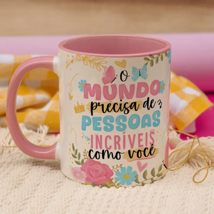 Pacote de Artes Canecas Mães Floral - Png