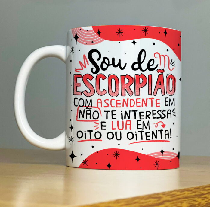 Pacote de Artes Canecas Signos - Png
