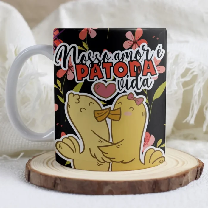 Pacote de Artes Editáveis para Canecas - Dia dos Namorados
