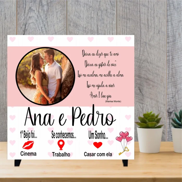 Pacote Design Romântico Azulejo - Dia dos Namorados