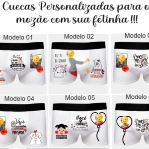 Pacote Dia dos Namorados: Artes para Cuecas com Humor