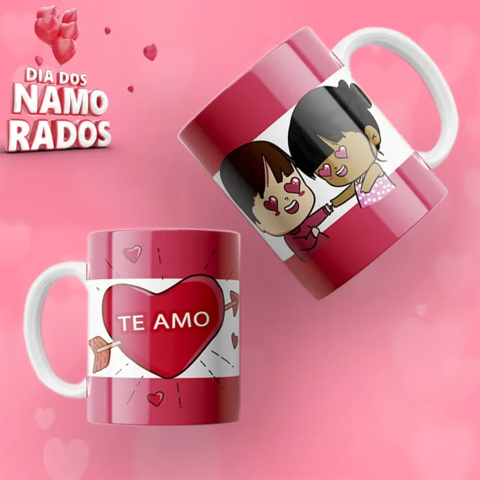Pacote Exclusivo Dia dos Namorados - Artes para Canecas