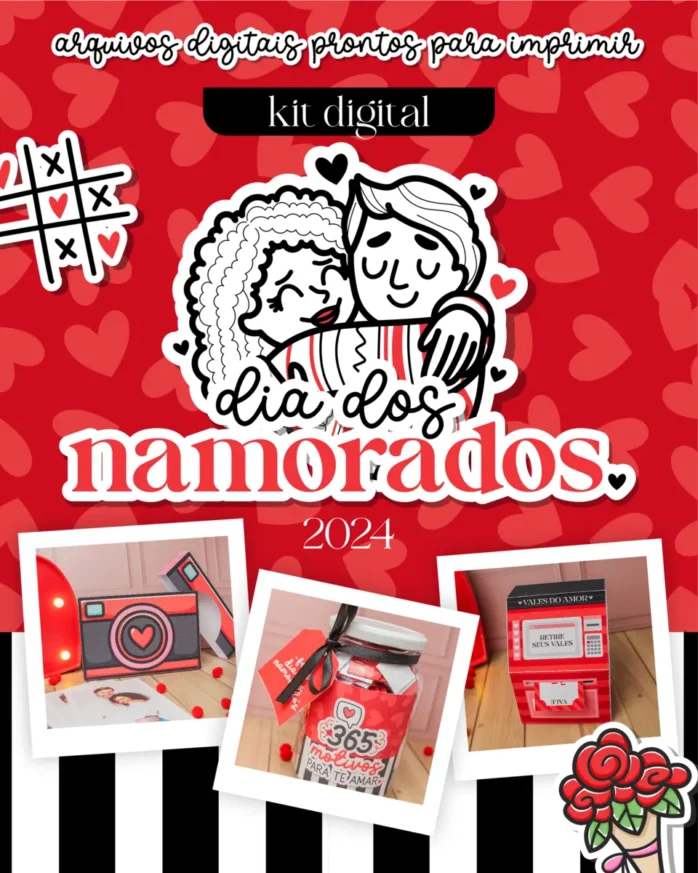 Pacote PDF de Arquivos de Corte - Surpresas de Amor