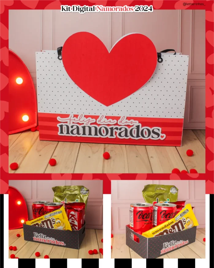 Pacote PDF de Arquivos de Corte - Surpresas de Amor