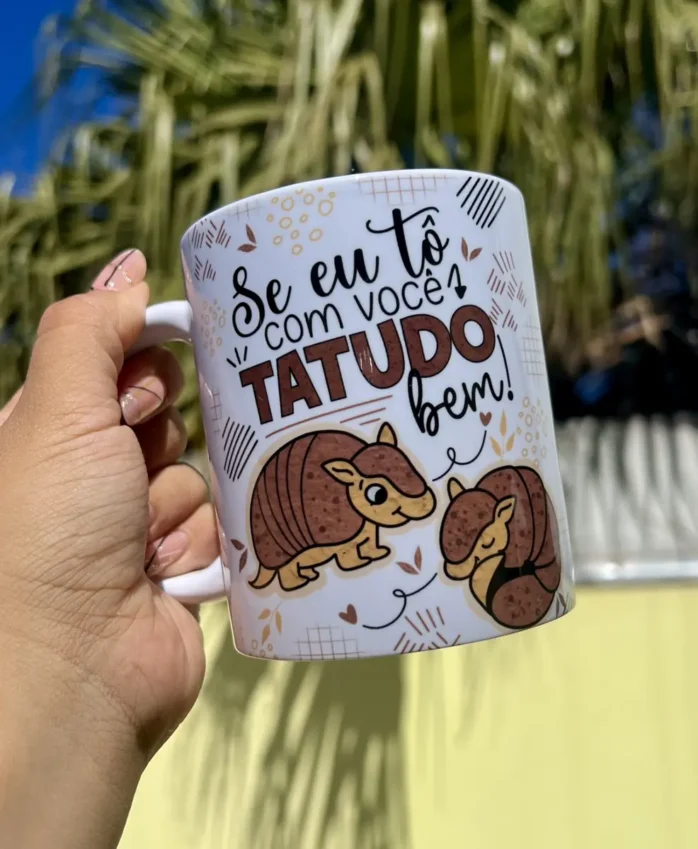 Pacote Premium de Artes para Sublimação em Canecas - Amoroso