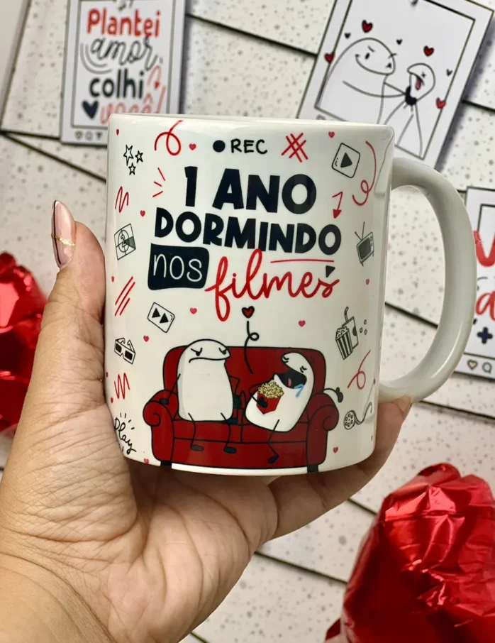 Pacote Premium de Artes para Sublimação em Canecas - Amoroso