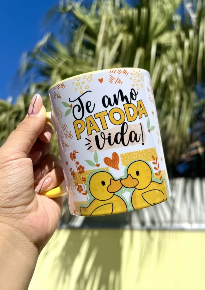Pacote Premium de Artes para Sublimação em Canecas - Amoroso