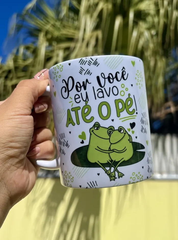 Pacote Premium de Artes para Sublimação em Canecas - Amoroso