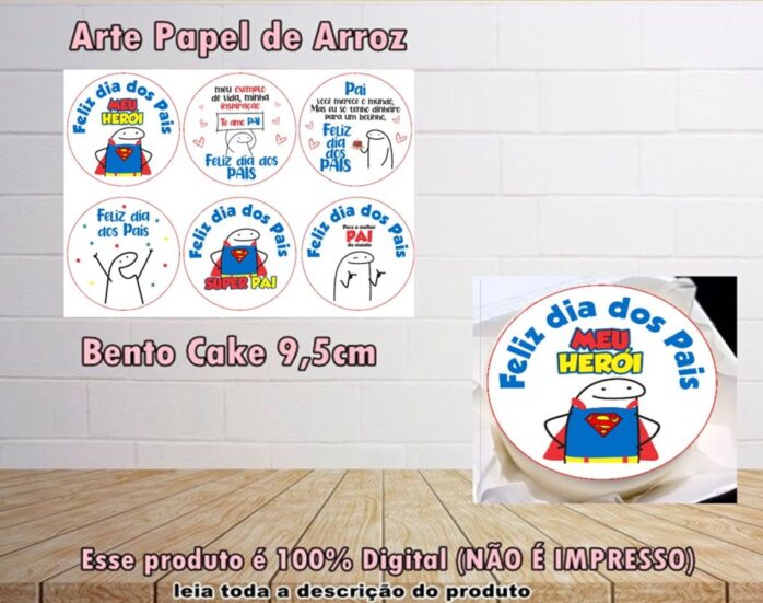 Papel De Arroz Bentô Flork Pais
