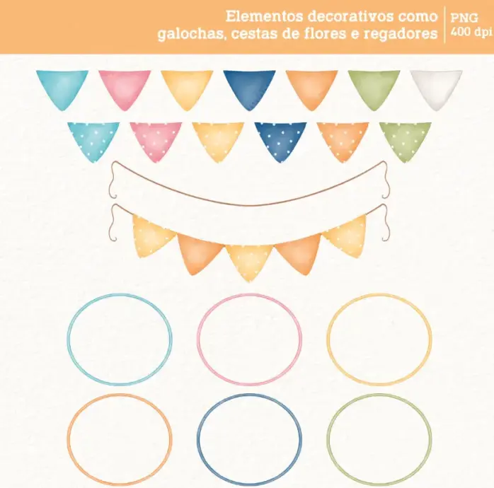 Patinhos Em Aquarela Kit Digital Png Scrapbooking E Crafts 2