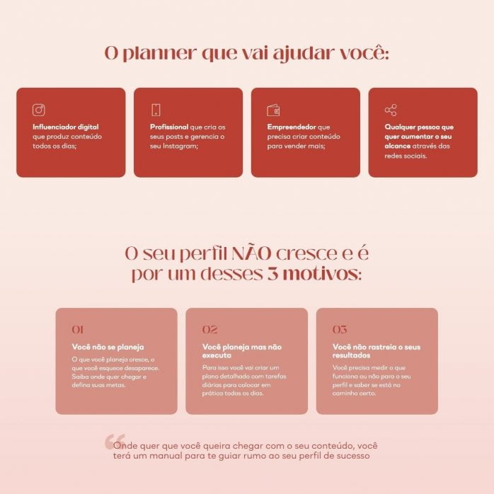 Planejador Conteúdo Perfeito Lívia Brasil Planner Digital