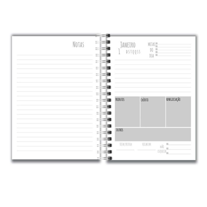 Planner Bancário Masculino