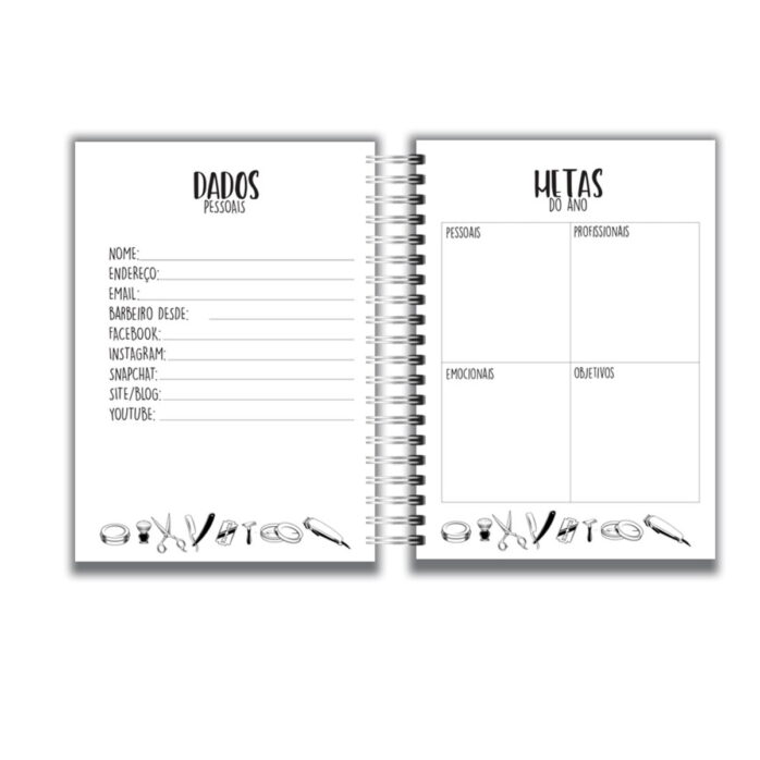 Planner Barbearia