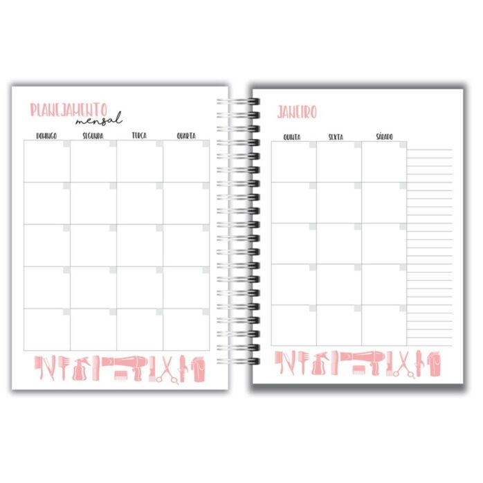 Planner Cabeleireira