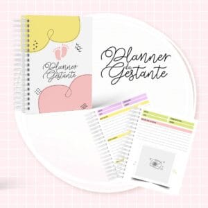 Planner da Gestante Colorido