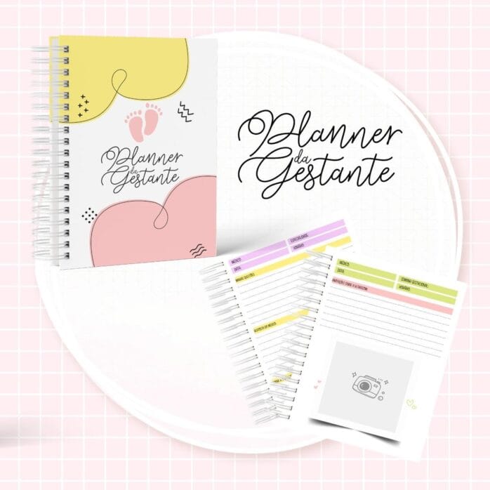 Planner da Gestante Colorido