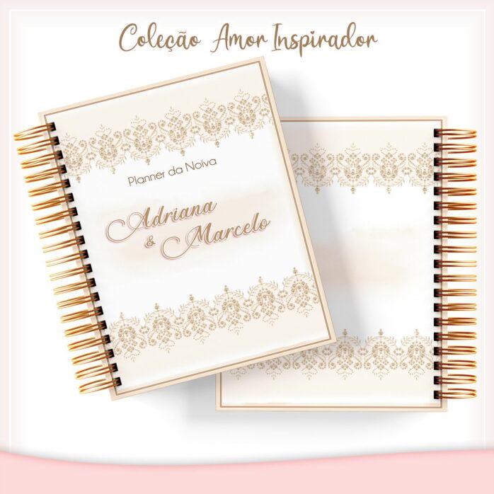 Planner da Noiva Dourado