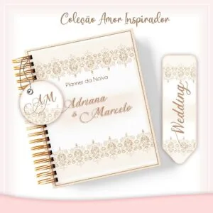 Planner da Noiva Dourado