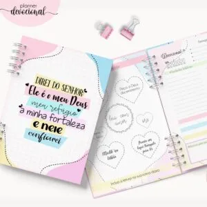 Planner Devocional "Ele é meu Deus"