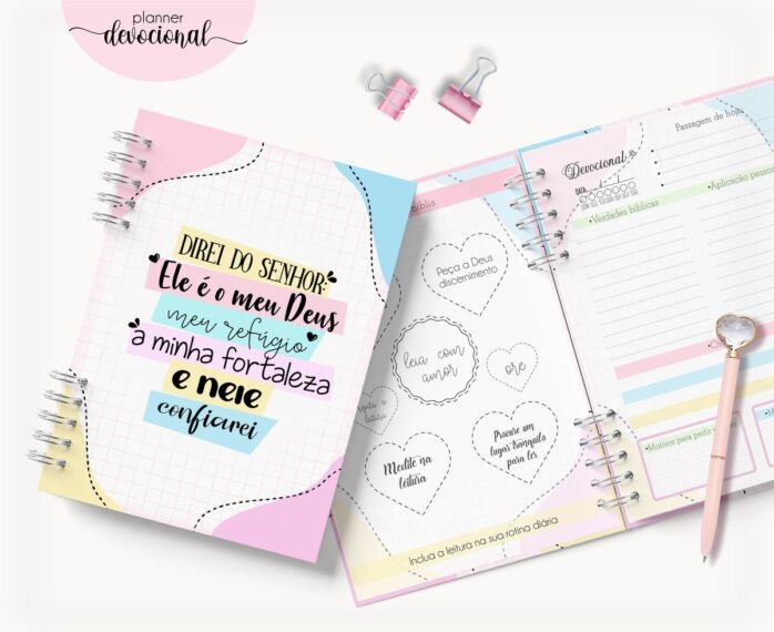 Planner Devocional "Ele é meu Deus"