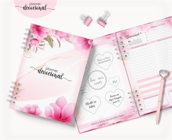 Planner Devocional "ROSAS"