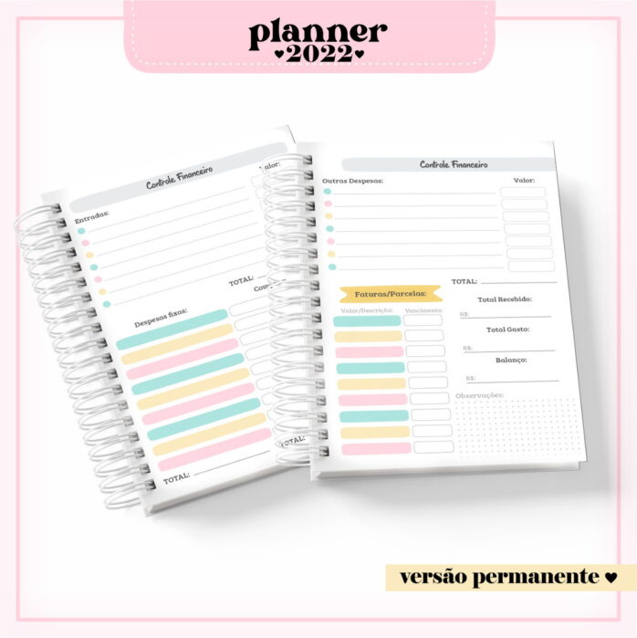 Planner Feminino Permanente 01