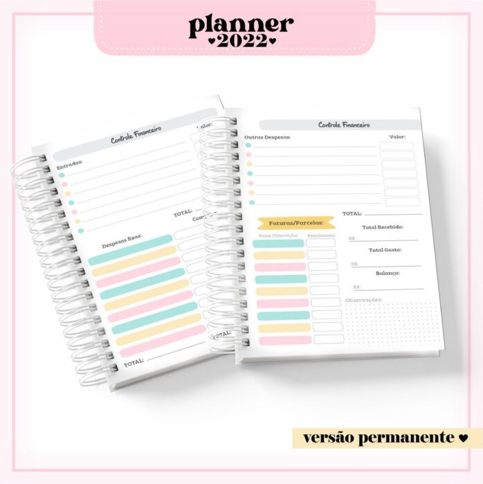 Planner Feminino Permanente 03