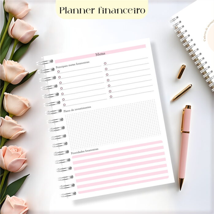 Planner Financeiro 2025 Feminino