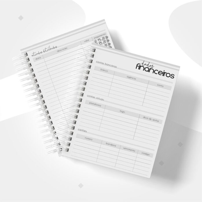 Planner Financeiro Empresas Masculino