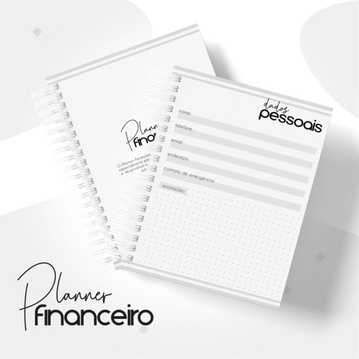 Planner Financeiro Pessoal Masculino
