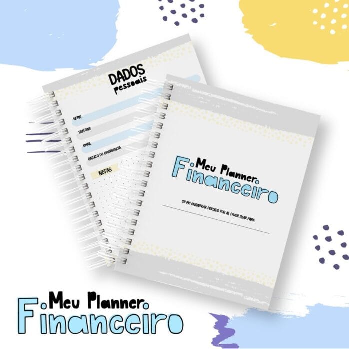 Planner Financeiro Teen Menino