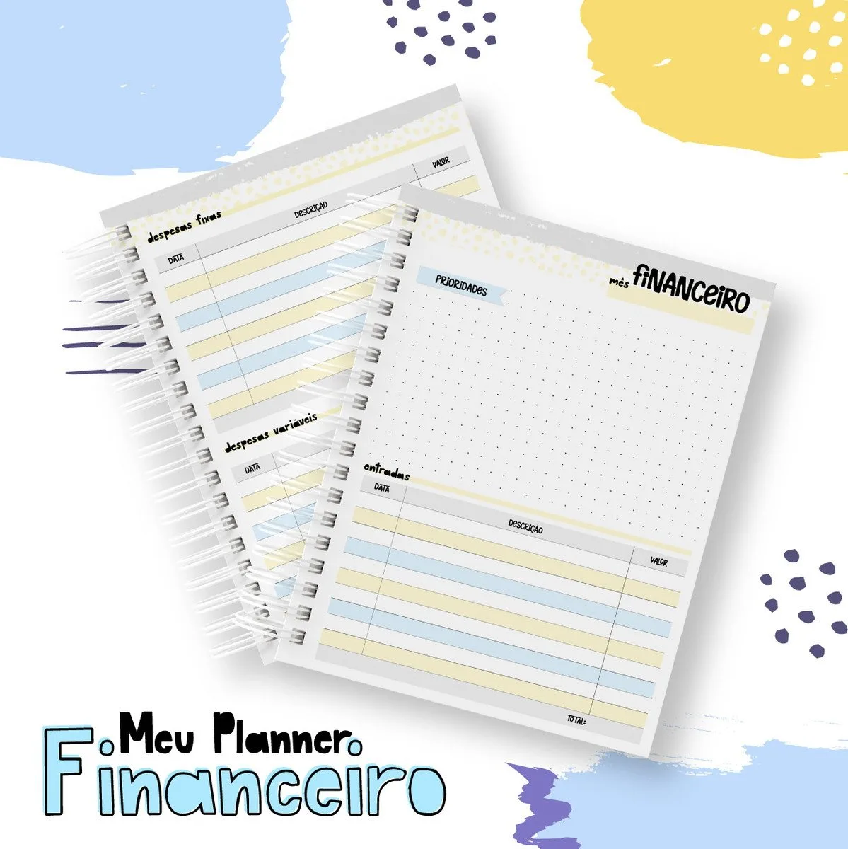 Planner Financeiro Teen Menino 4 Planner Financeiro Teen Menino