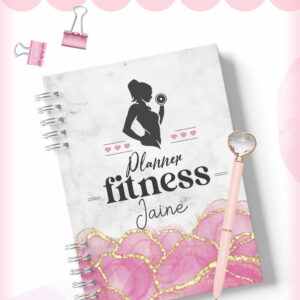 Planner Fitness Feminino Digital 2023 para Imprimir 32 planner fitness feminino 2023 arquivo digital