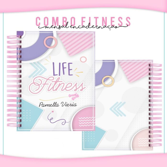 Planner Life Fitness Mulher- Arquivo Digital