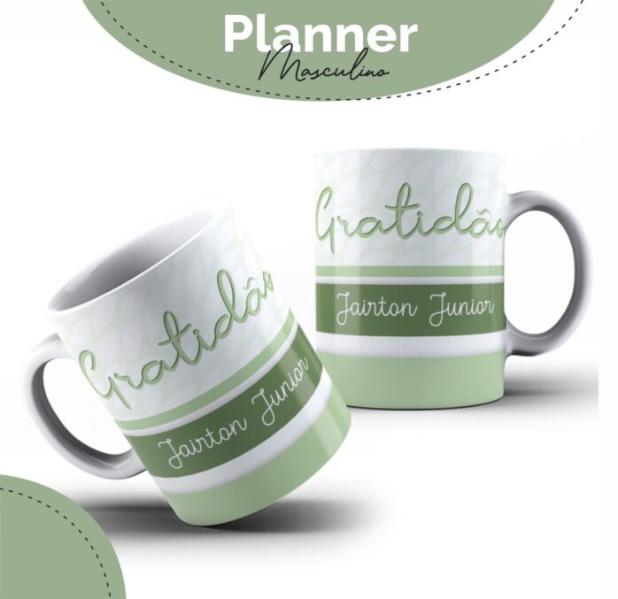 Planner Masculino Gratidão