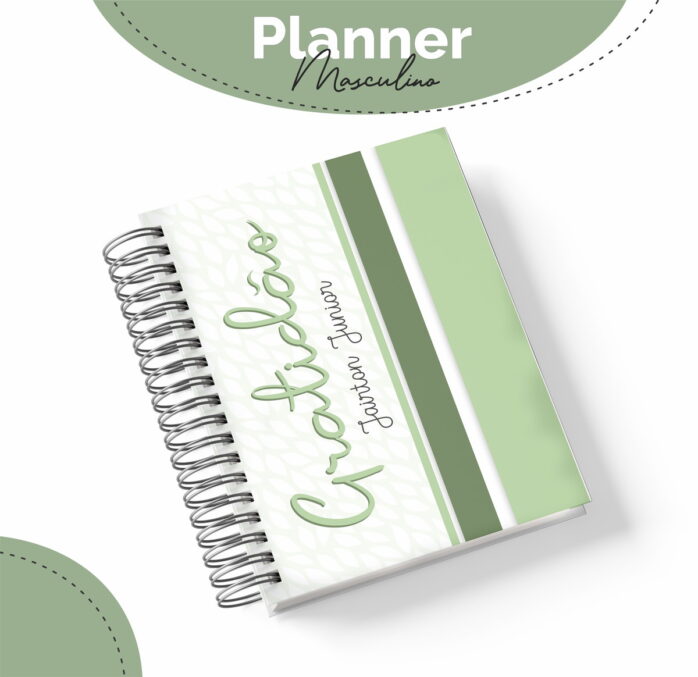 Planner Masculino Gratidão
