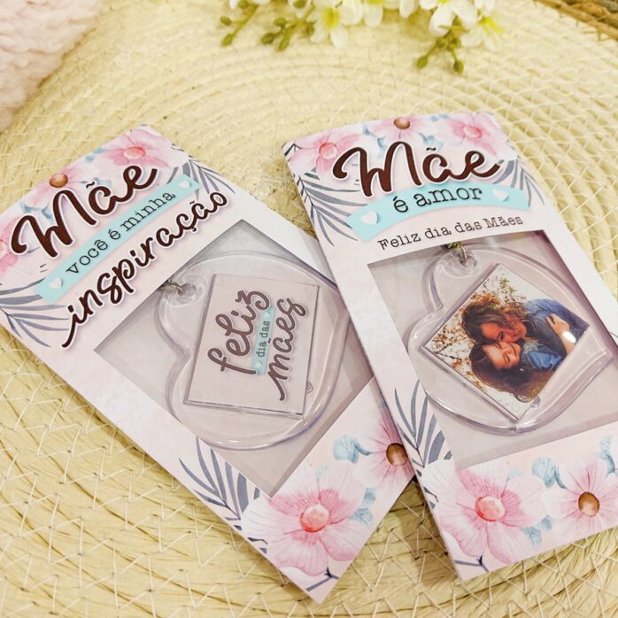Porta Chaveiro Dia das Mães