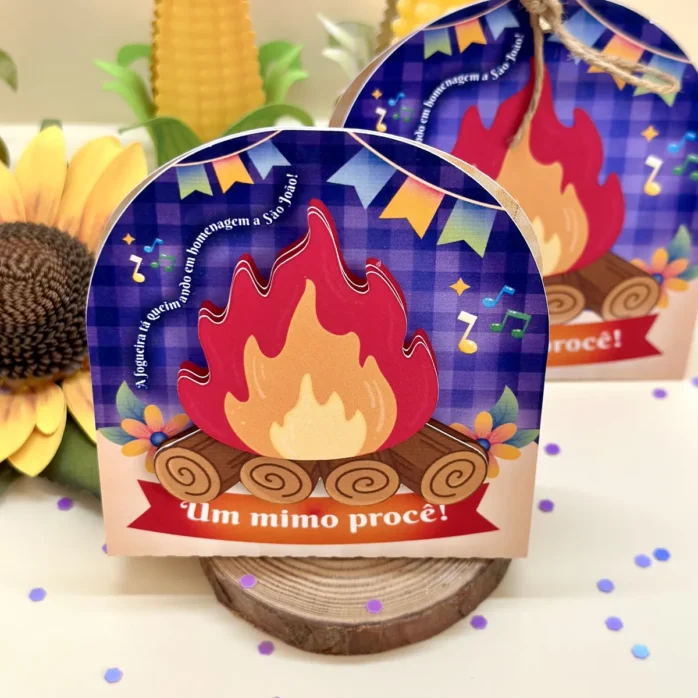 Porta Paçoca Balinha Mimo Bombom Festa Junina