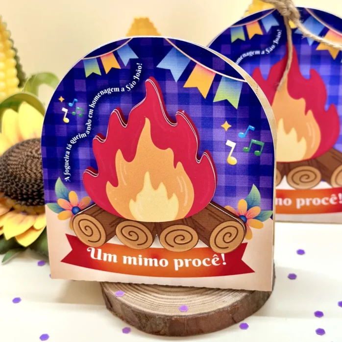 Porta Paçoca Balinha Mimo Bombom Festa Junina